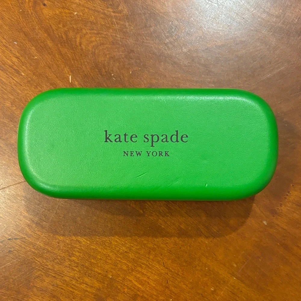 Kate Spade Bright Green Eye Glass‎ Case